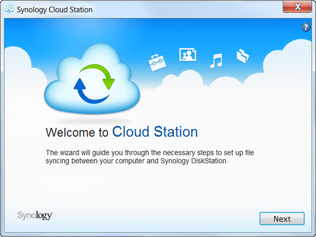 synology cloud station client right click on file windows 7